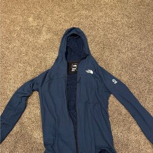 The North Face Men's Navy Hooded Performance Jacket